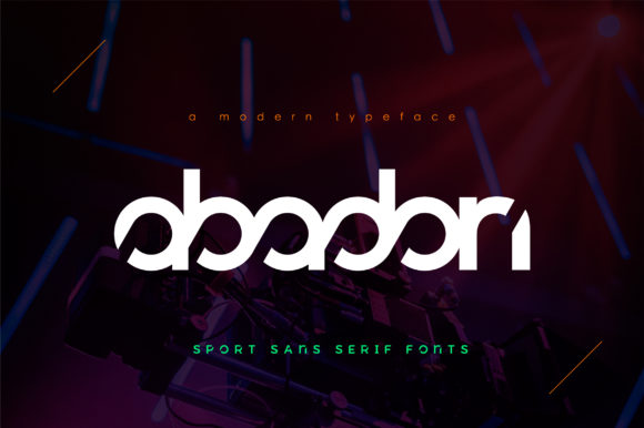 Abadon: A Modern Display Font