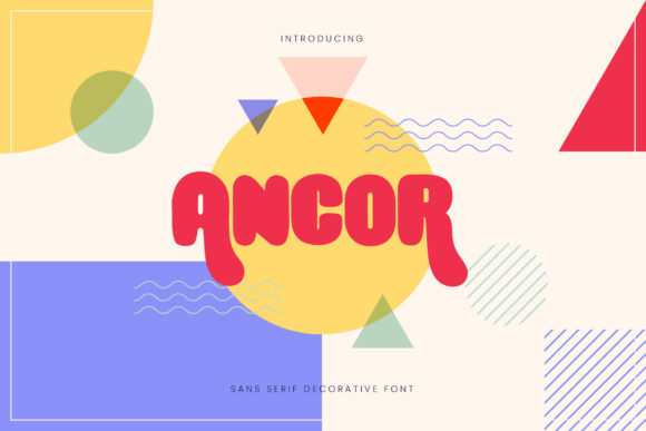 Ancor: A Friendly Display Font