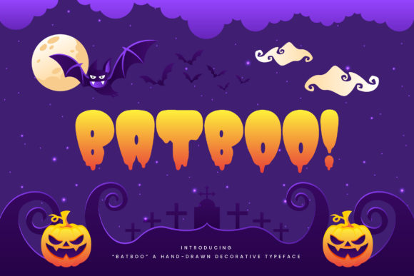 Batboo: A Bold Display Font