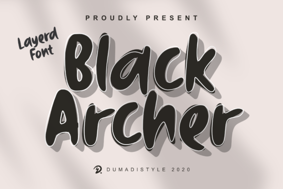 Black Archer Font for Bold Web Design