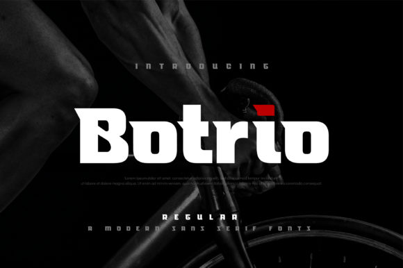 Botrio: A Font That Elevates Your Brand