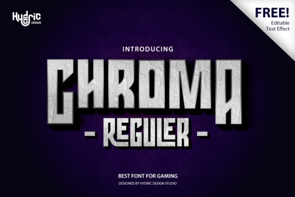 Chroma: A Bold Display Font for Editorial Impact
