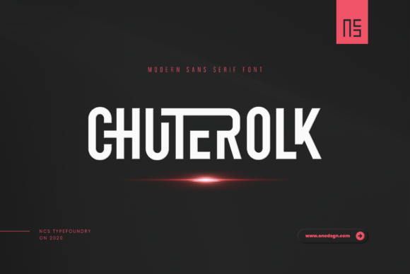 Chuterolk: A Modern Display Font