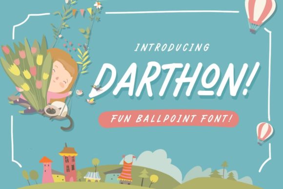 Darthon: A Font for Polished Branding