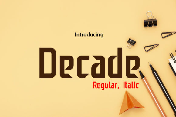 Decade Font Review for Web Design