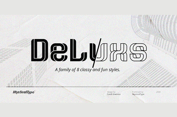 DeLuxs Font: Modern Typography for Editorial Design