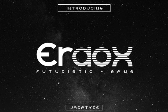 Eraox: A Futuristic Font for Business