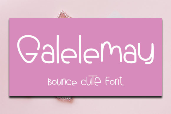 Galelemay: A Display Font That Elevates Real Small Business Branding