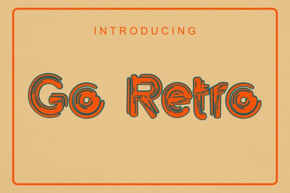 Go Retro Font for Stylish Design