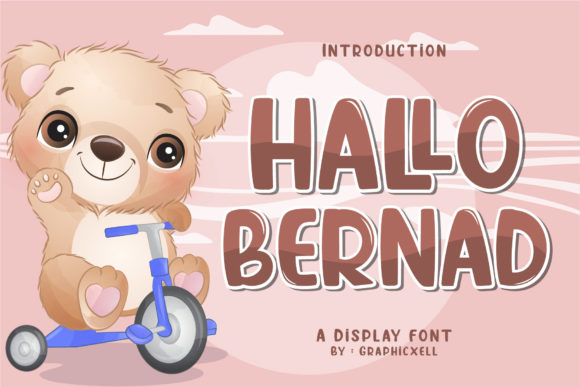 Hallo Bernad: A Stylish Display Font