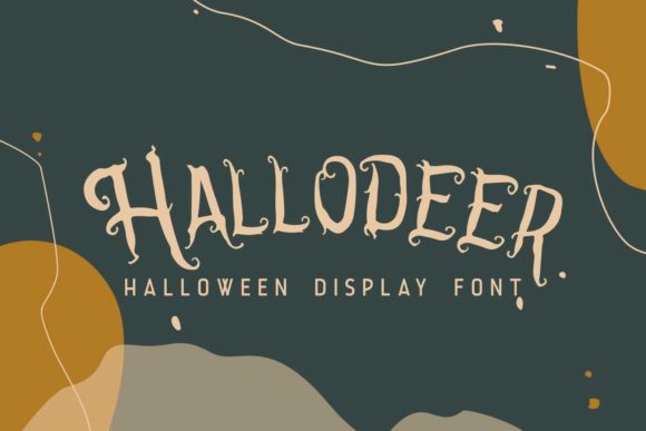 Hallodeer: A Playful Display Font That Elevates Your Brand