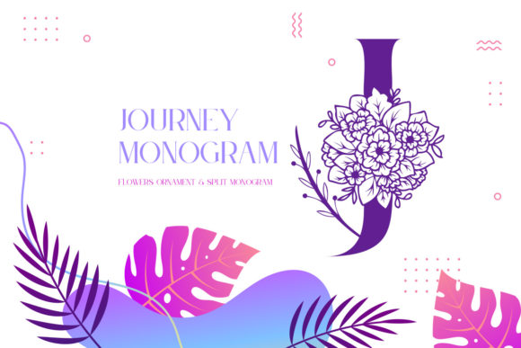 Journey Monogram Font