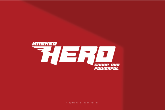 Masked Hero Font for Business