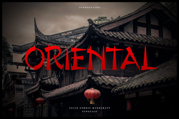 Oriental Font: Bold & Authentic