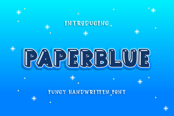 Paperblue: A Soft, Stylish Display Font