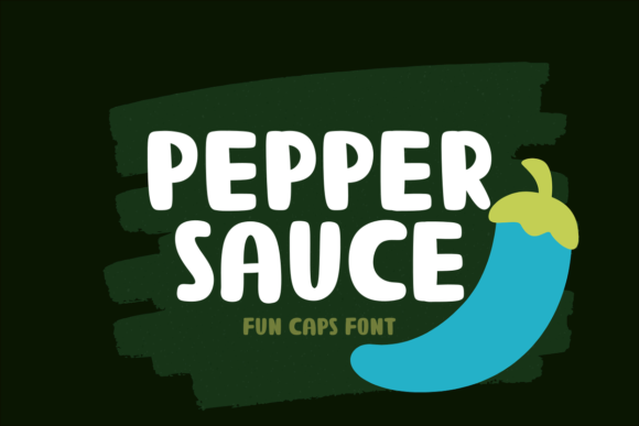 Pepper Sauce: A Whimsical Display Font