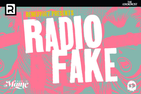Radio Fake: A Bold Font for Creative Projects
