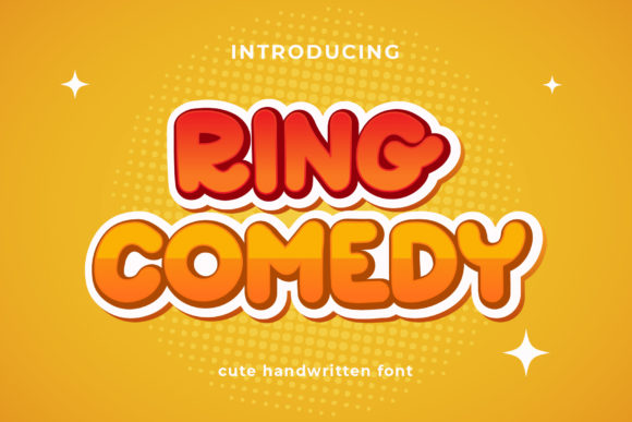Ring Comedy: A Font for Clear, Creative Campaigns