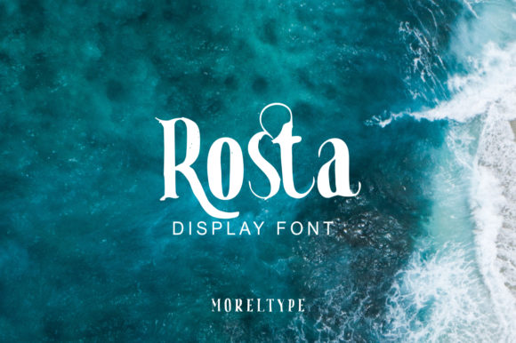Rosta: A Display Font for Editorial Elegance