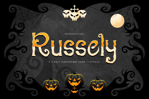 Russely: A Bold Display Font for Web Design