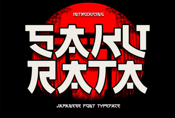 Sakurata: A Bold Font for Business Branding