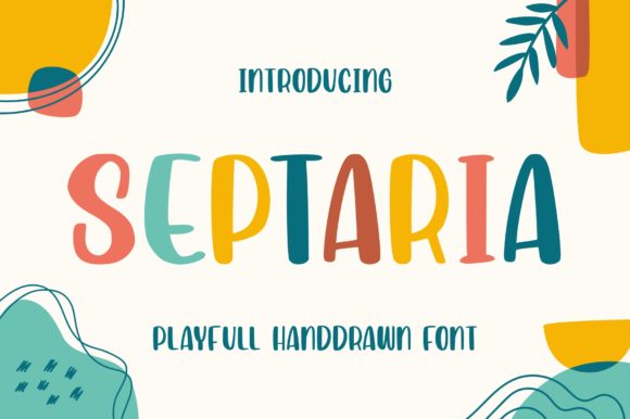 Septaria: A Bold Display Font