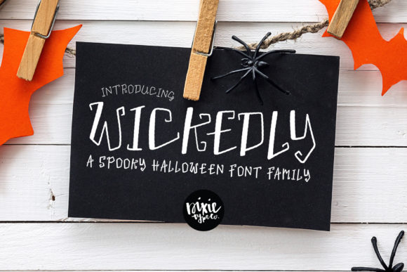 Wickedly: A Standout Display Font for Halloween Campaigns