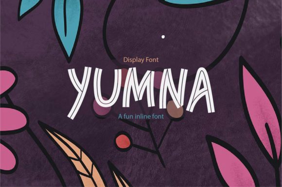 Yumna: A Bold Display Font for Editorial Design